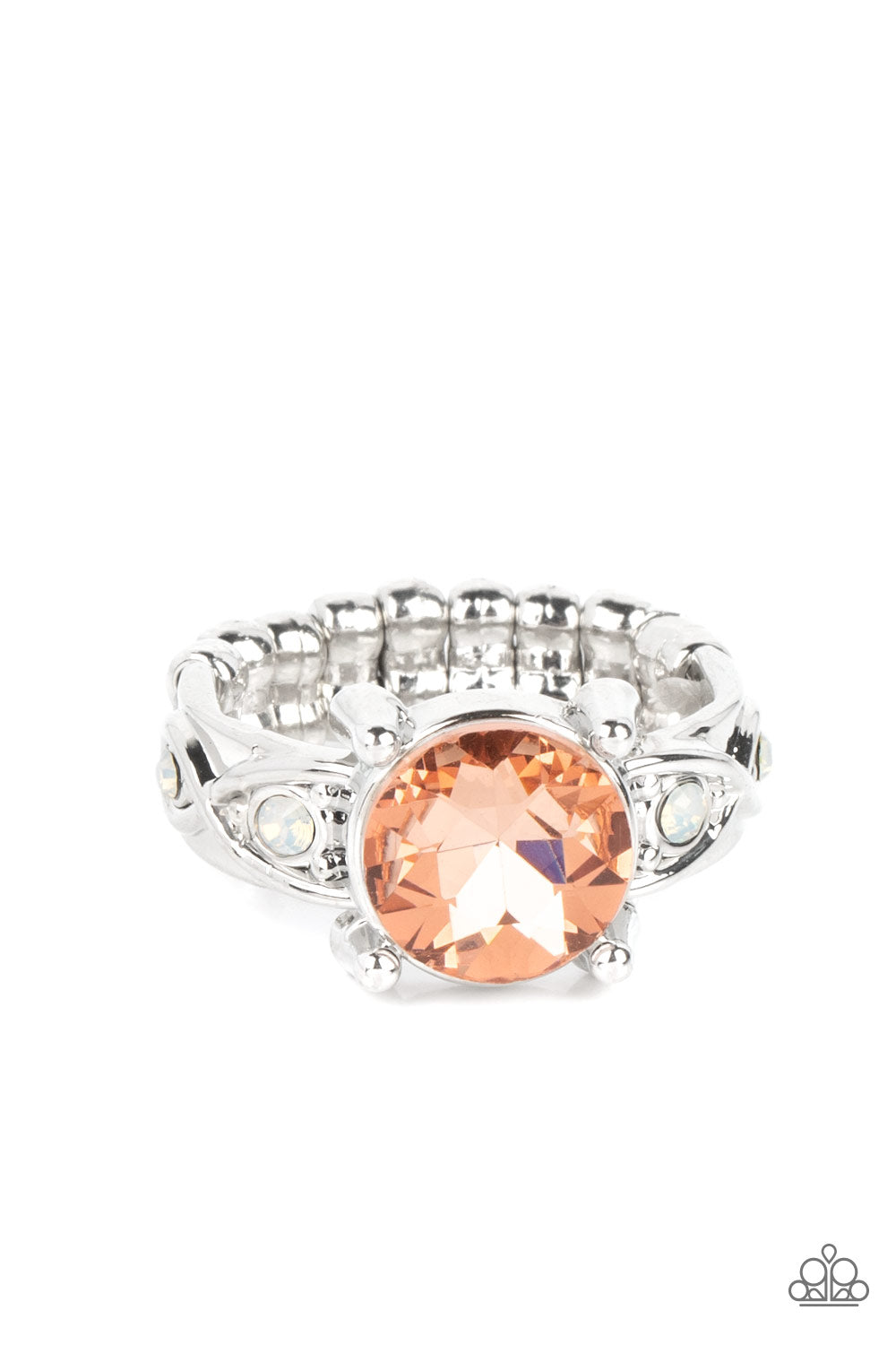 Intergalactic I Do - Orange Paparazzi Ring (T117)
