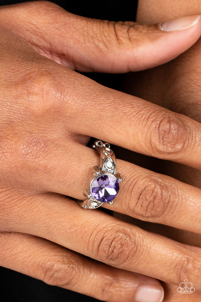 Intergalactic I Do - Purple Paparazzi Ring