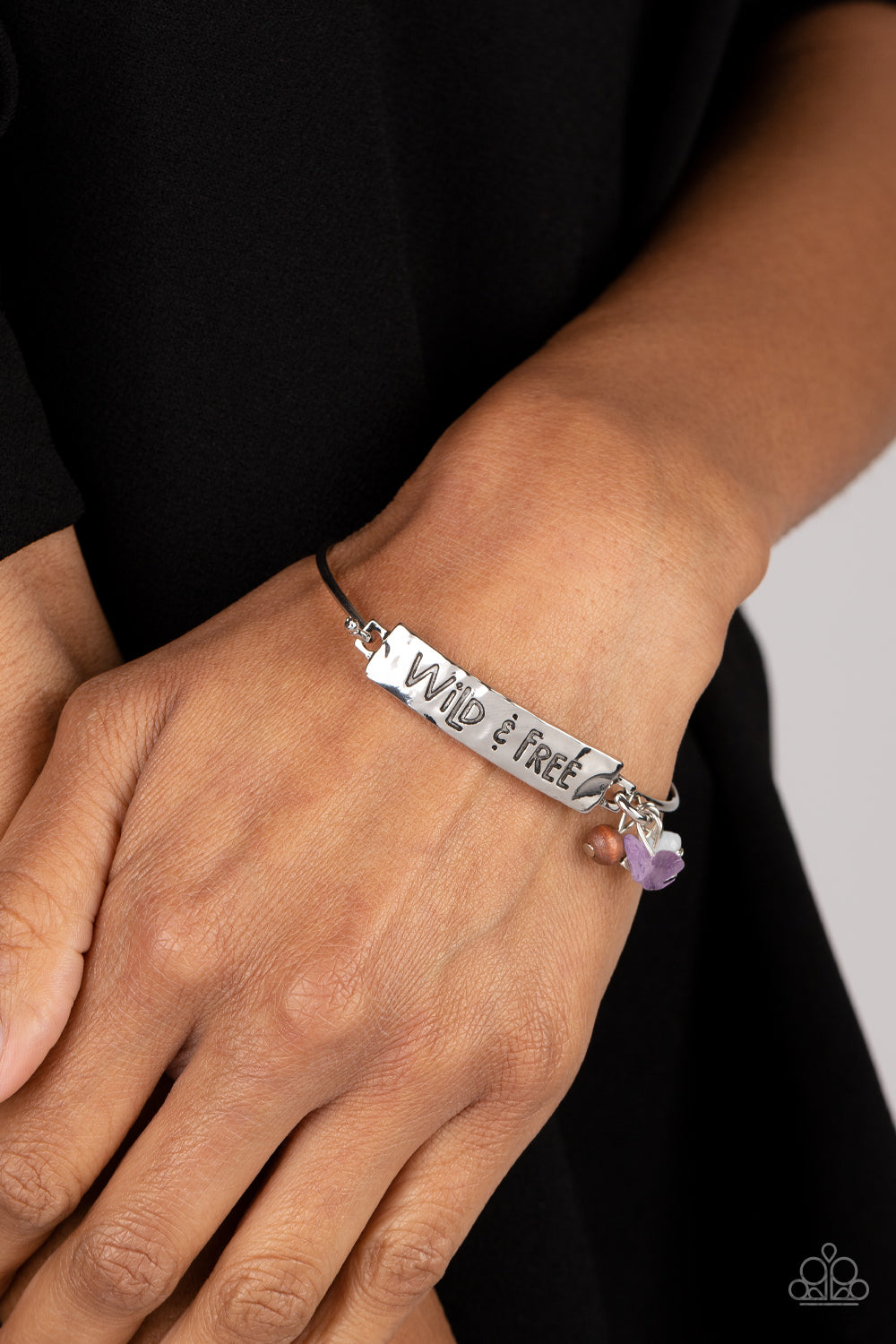 Fearless Fashionista - Purple Paparazzi Bracelet (PZ-4975)