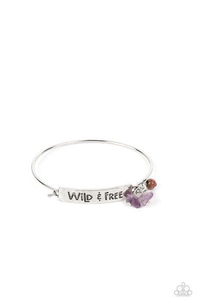 Fearless Fashionista - Purple Paparazzi Bracelet (#4975)