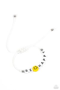 I Love Your Smile - White Paparazzi Bracelet (#4188)