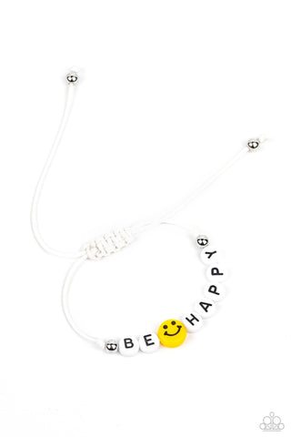 I Love Your Smile - White Paparazzi Bracelet (#4188)