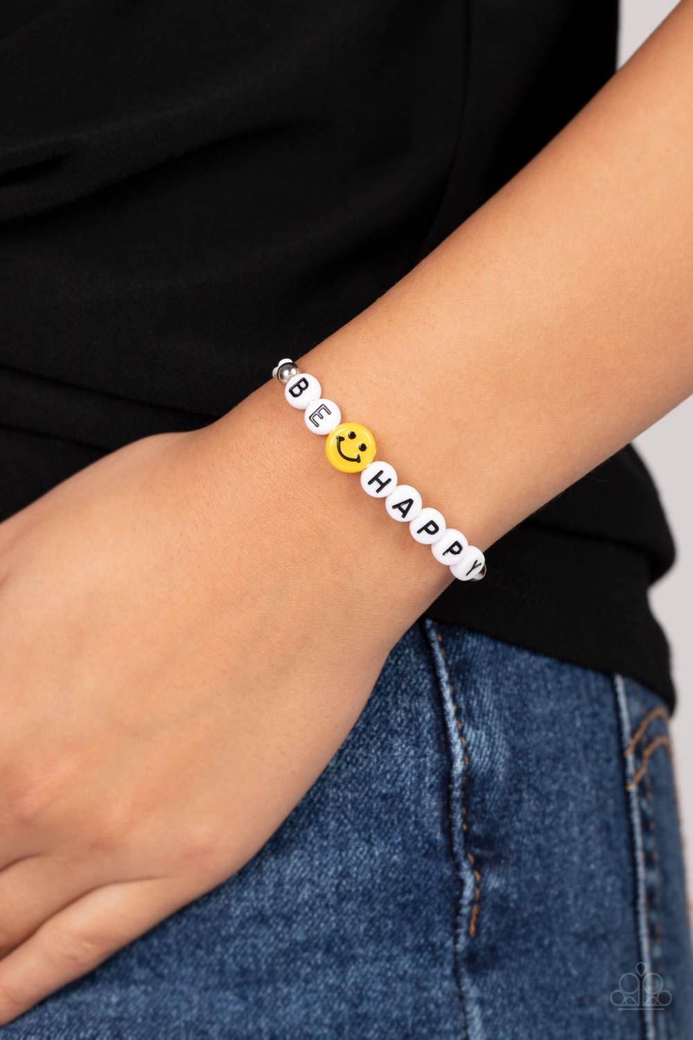 I Love Your Smile - White Paparazzi Bracelet (PZ-4188)