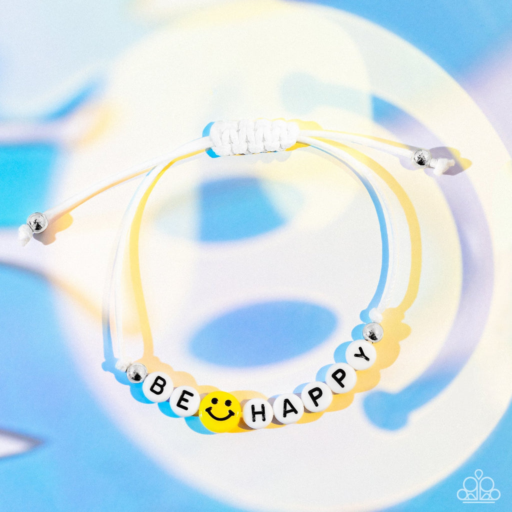 I Love Your Smile - White Paparazzi Bracelet (PZ-4188)