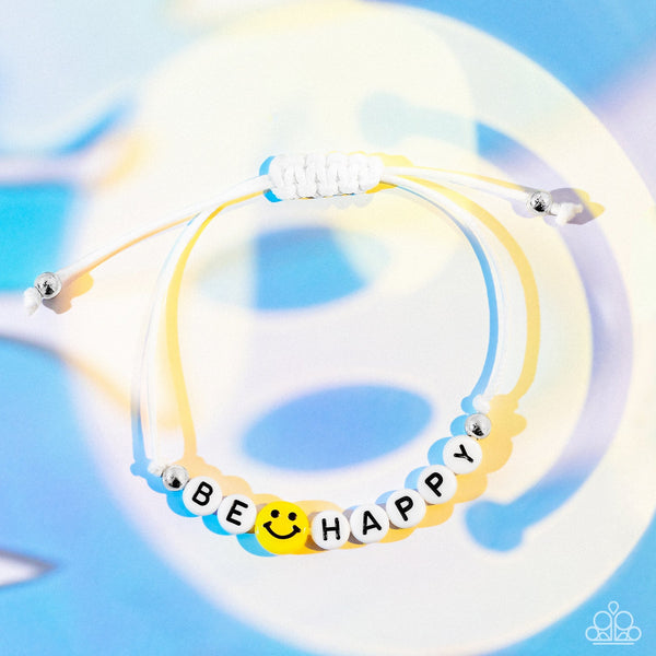 I Love Your Smile - White Paparazzi Bracelet (#4188)