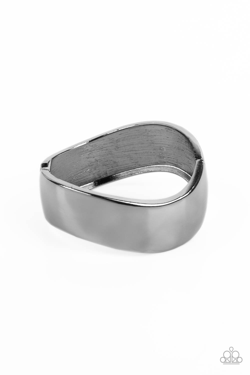 Urban Anchor - Black Paparazzi Bracelet (PZ-313)