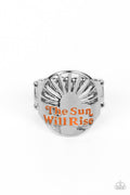 The Dawn After Tomorrow - Orange Paparazzi Ring (P72)