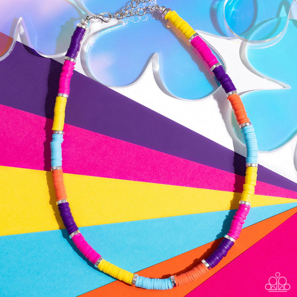 Rainbow Road - Multi Paparazzi Necklace