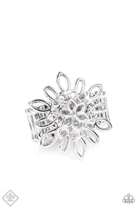 Coastal Chic - Silver Paparazzi Fashion Fix Ring Oct 2022