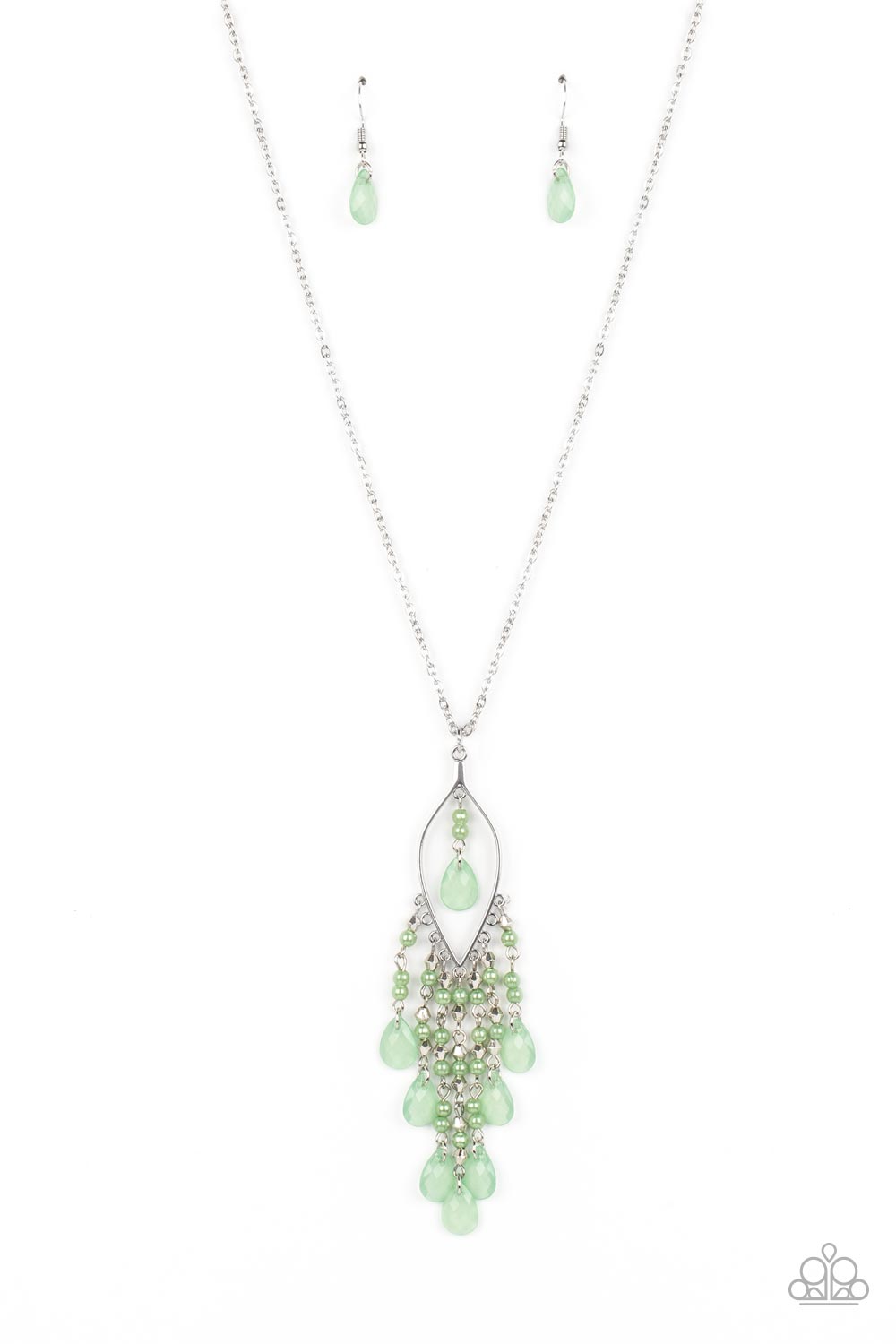 Sweet DREAMCATCHER - Green Paparazzi Necklace (#3443)