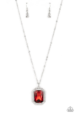 Galloping Gala - Red Paparazzi Necklace