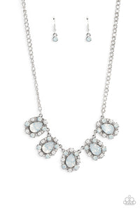 Pearly Pond - White Paparazzi Necklace (2942)