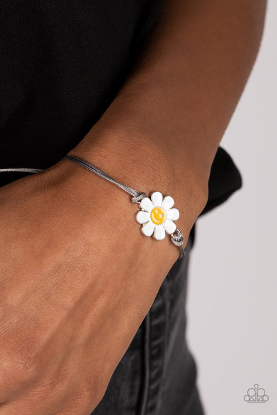 DAISY Little Thing - Silver Paparazzi Bracelet (#001)