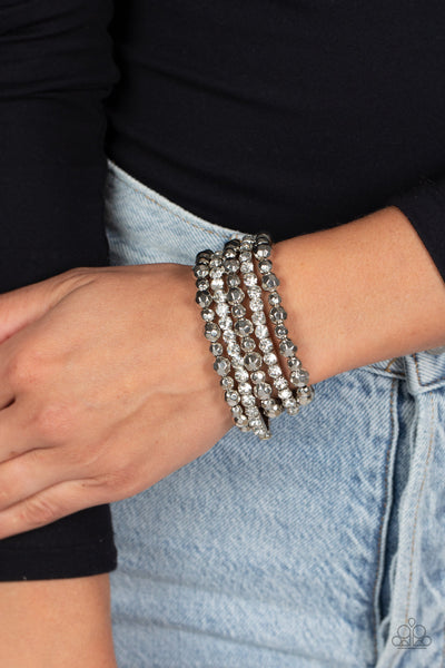 Top Notch Twinkle - White Paparazzi Bracelet