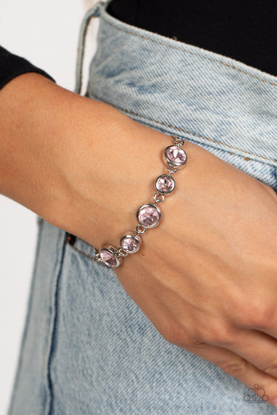 Classically Cultivated - Pink Paparazzi Bracelet (5036)