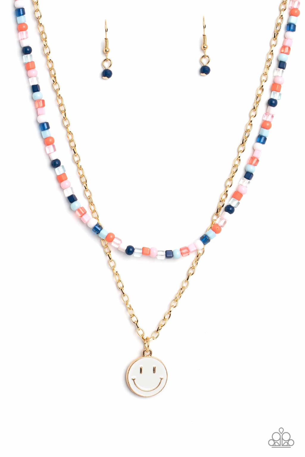 High School Reunion - Blue Paparazzi Necklace (#5126)