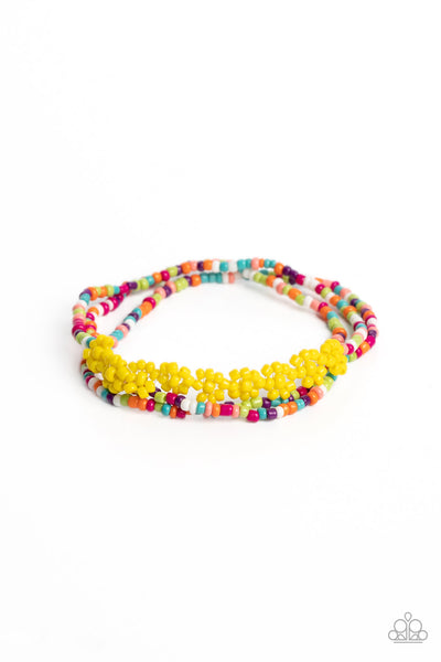 Buzzworthy Botanicals - Multi Paparazzi Bracelet (#2157)