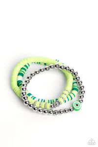 Sam EYE Am - Green Paparazzi Bracelet (5160)