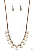 Color Me CHIC - Copper Paparazzi Necklace (PZ-5164)