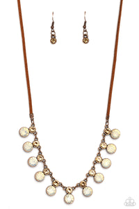 Color Me CHIC - Copper Paparazzi Necklace (5164)