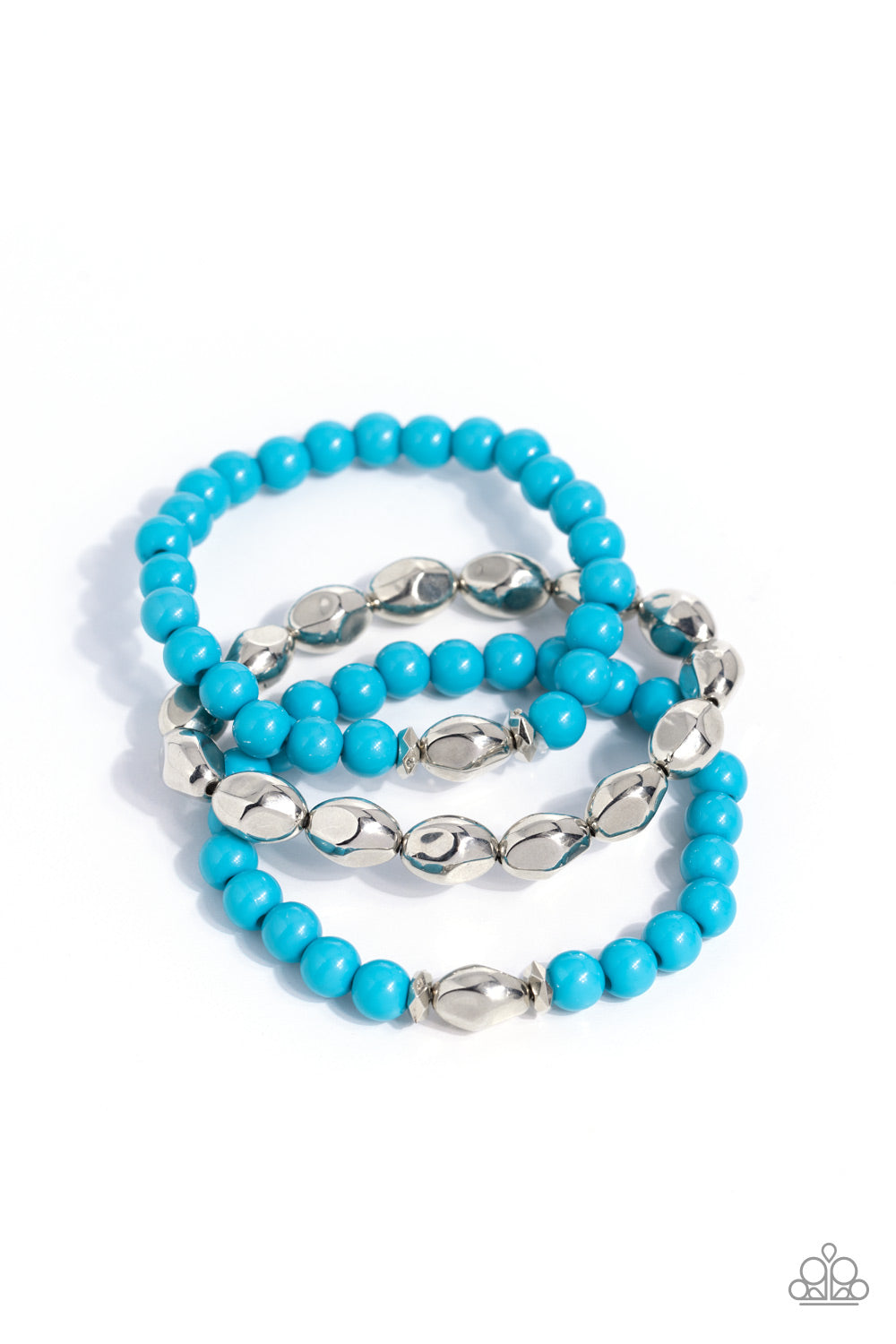The Candy Man Can - Blue Paparazzi Bracelet (#5683)