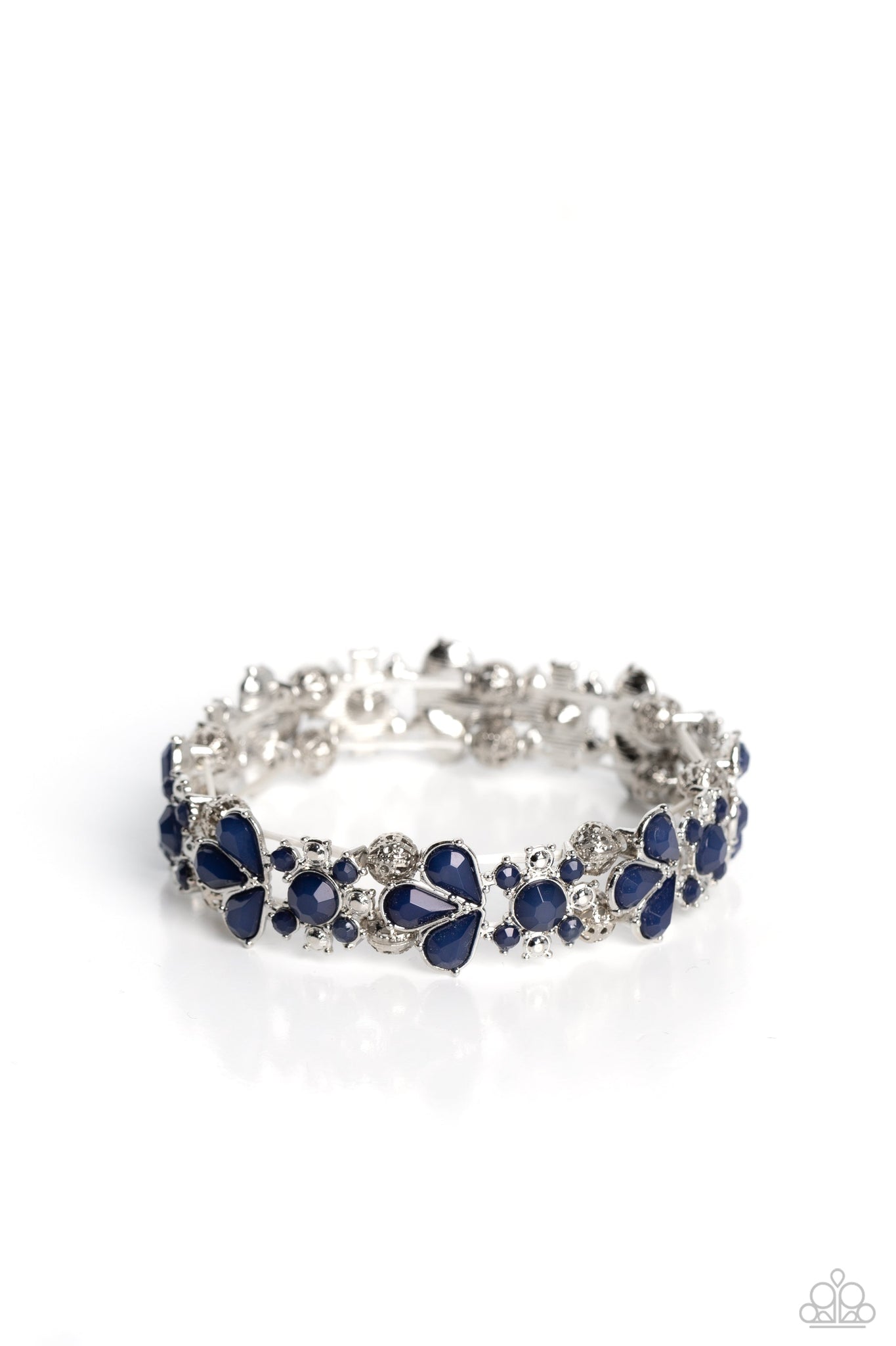 Teasing Torrent - Blue Paparazzi Bracelet (#3267)