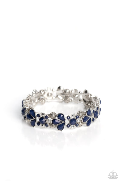 Teasing Torrent - Blue Paparazzi Bracelet (#3267)