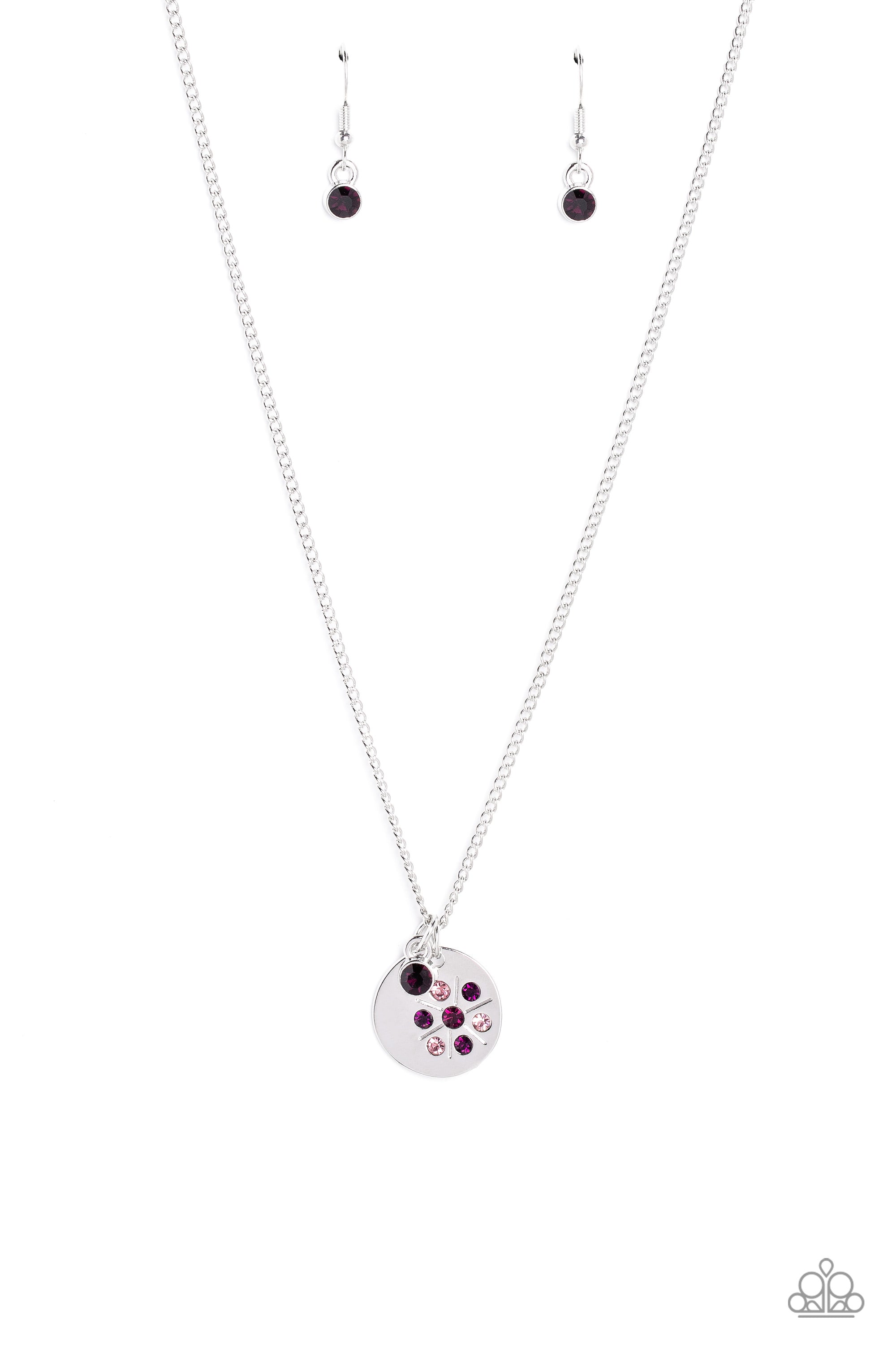 Dandelion Delights - Purple Paparazzi Necklace (#142)