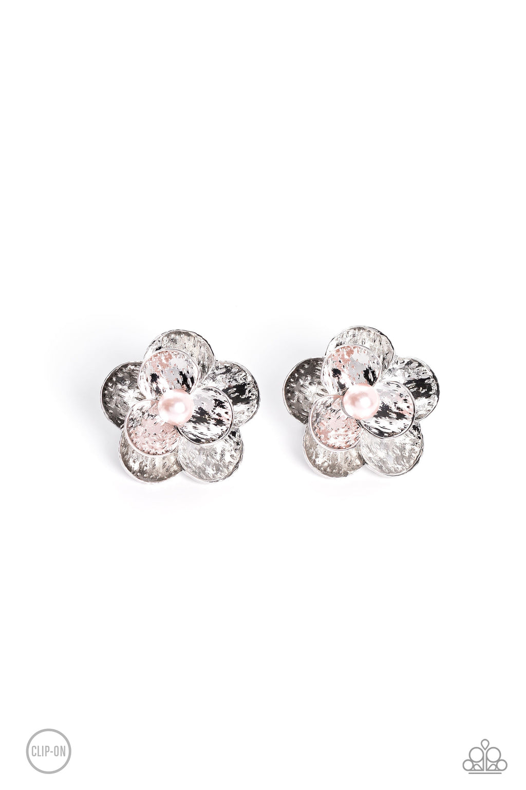 Miami Magic - Pink Paparazzi Earring (PZ-4957)