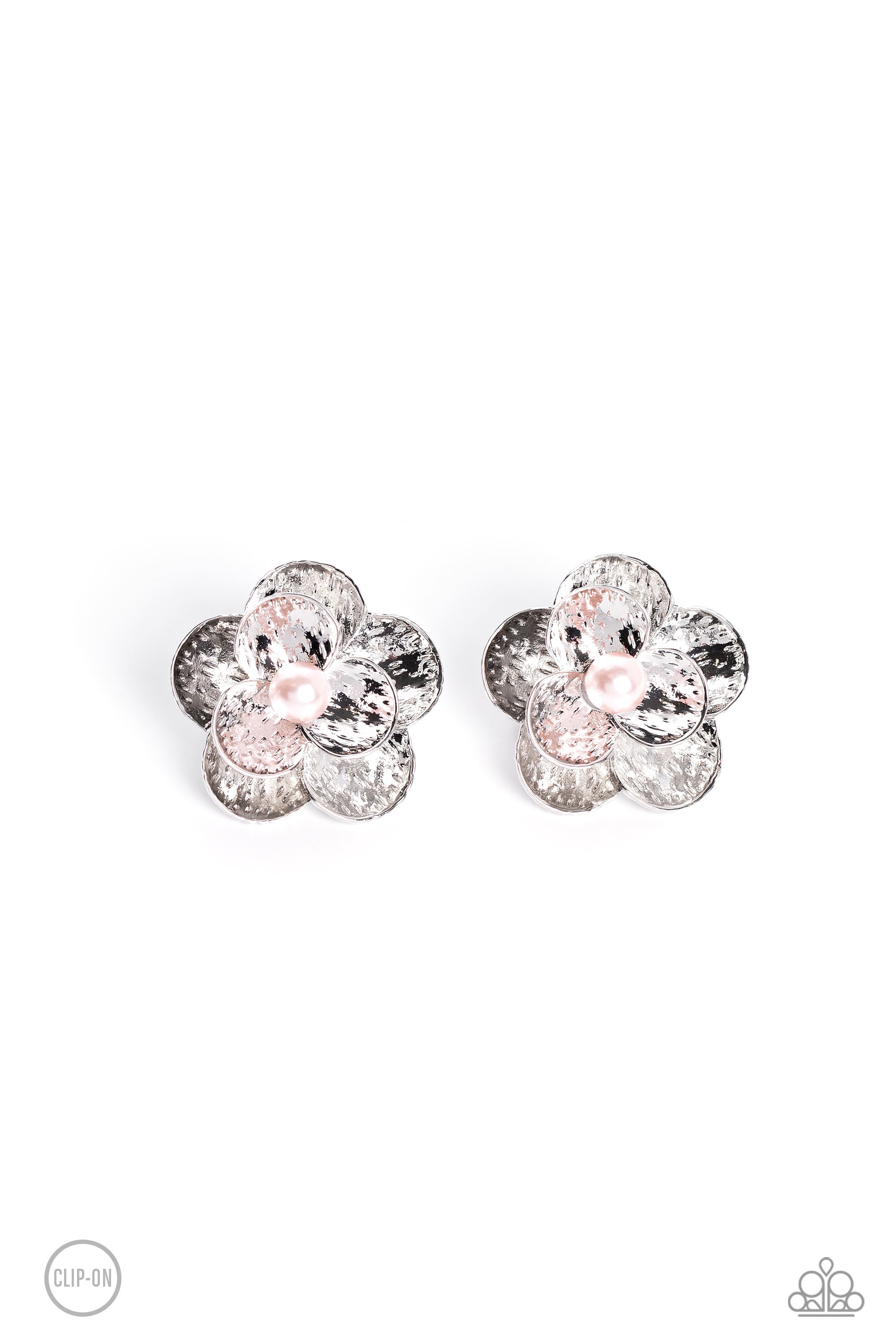 Miami Magic - Pink Paparazzi Earring (PZ-4957)