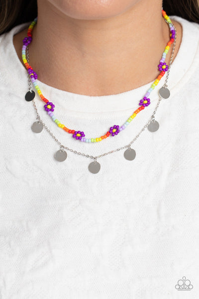 Rainbow Dash - Purple Paparazzi Necklace (222)