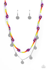 Rainbow Dash - Purple Paparazzi Necklace (222)