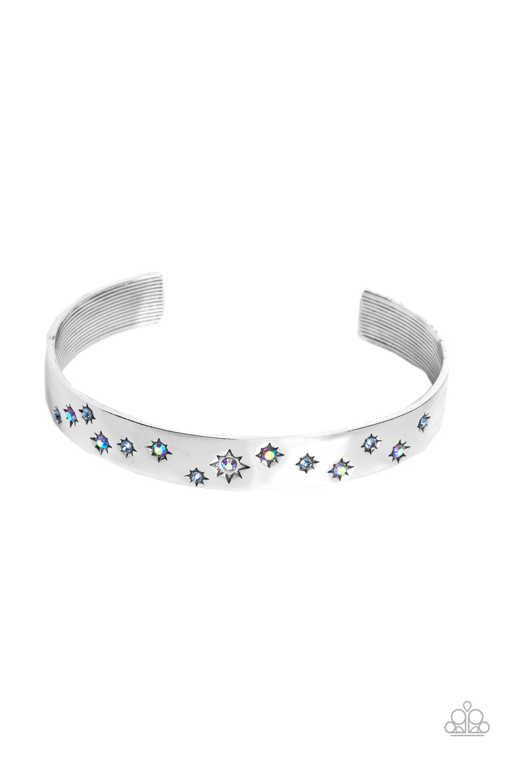 Starburst Shimmer - Blue Paparazzi Bracelet (#718)