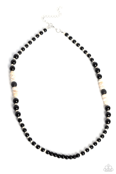 Legendary Lava - White Paparazzi Necklace