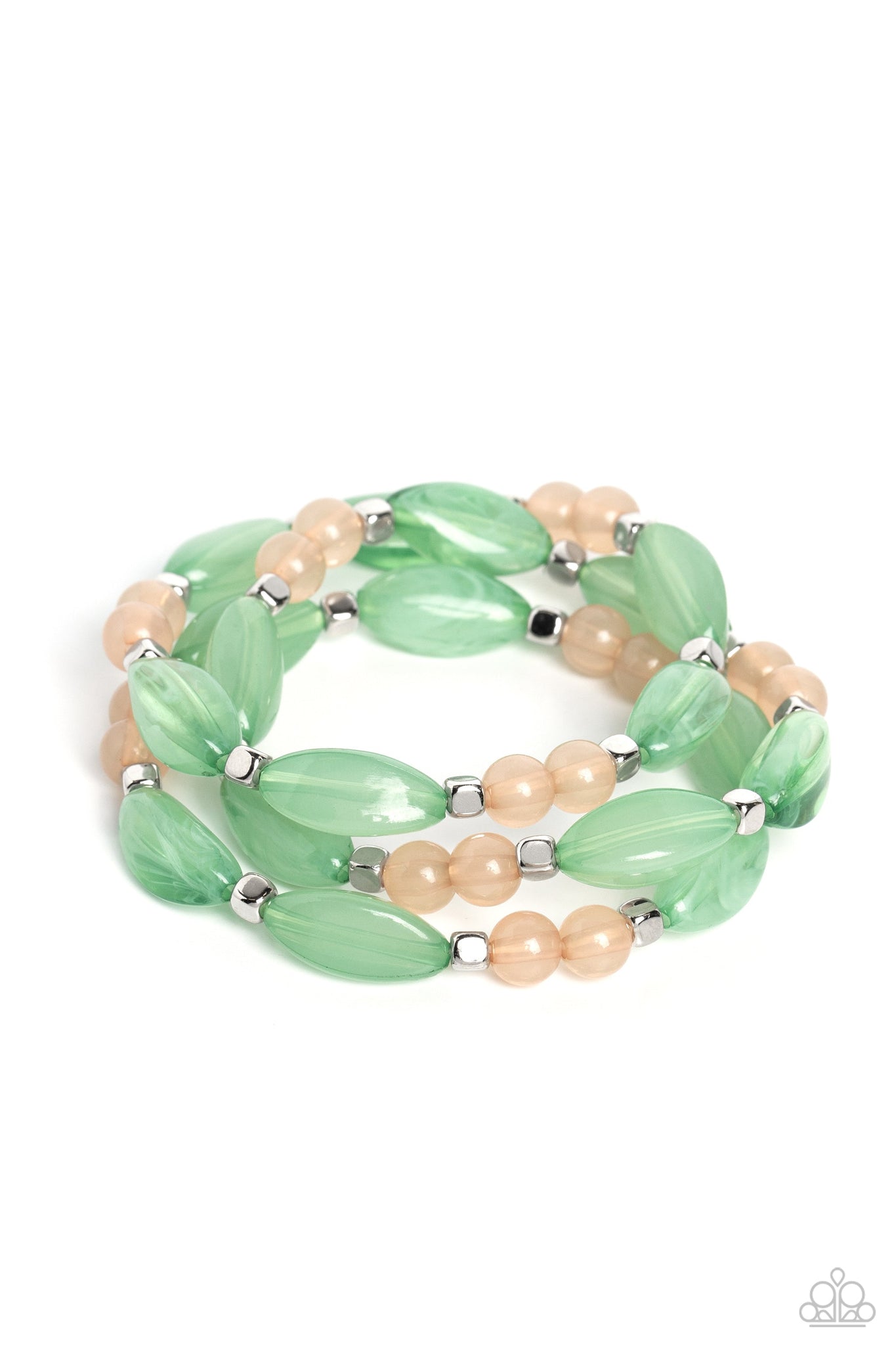 BEAD Drill - Green Paparazzi Bracelet (#3138)