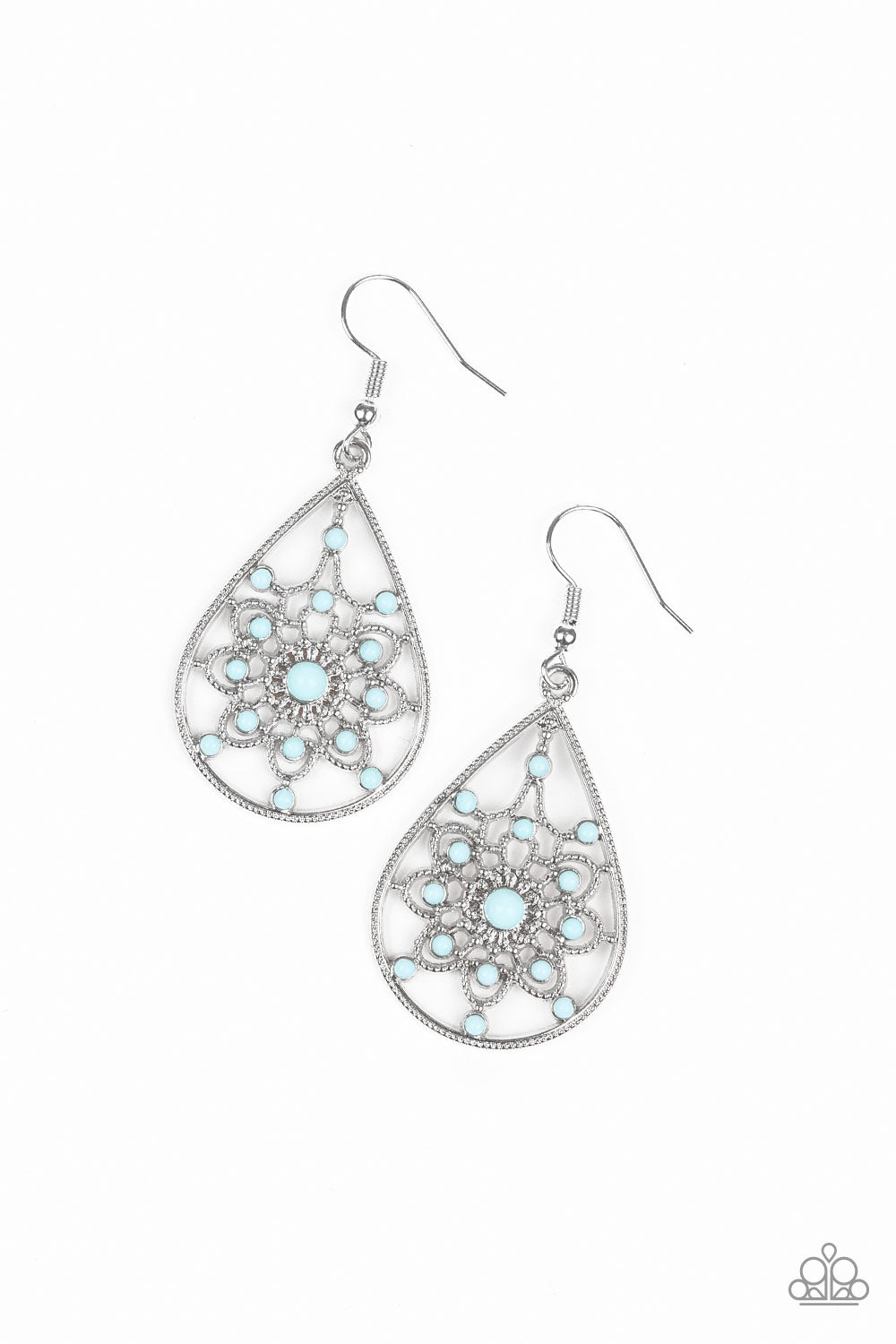 Paparazzi Earring - A Flair For Fabulous - Blue (#1712)