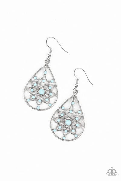 Paparazzi Earring - A Flair For Fabulous - Blue (#1712)