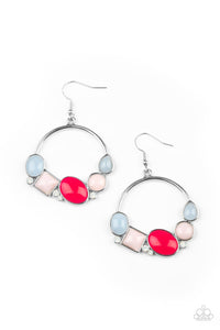 Beautifully Bubblicious - Multi Paparazzi Earrings