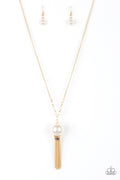 Paparazzi Necklace - Belle Of The BALLROOM - Gold (PZ-1769)