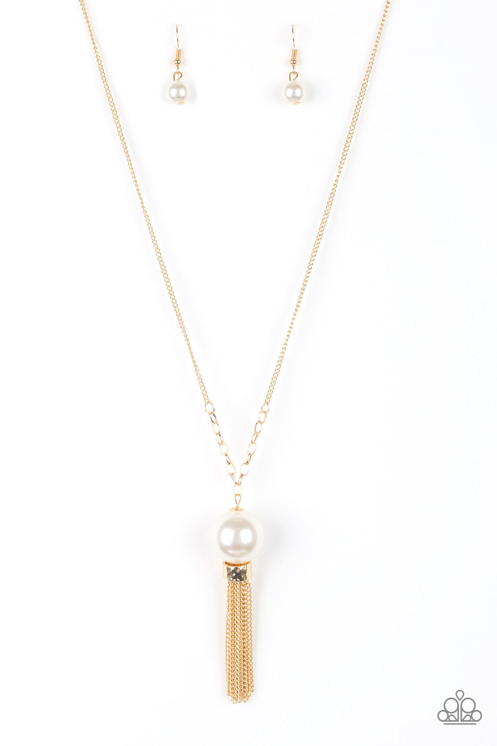 Paparazzi Necklace - Belle Of The BALLROOM - Gold (PZ-1769)