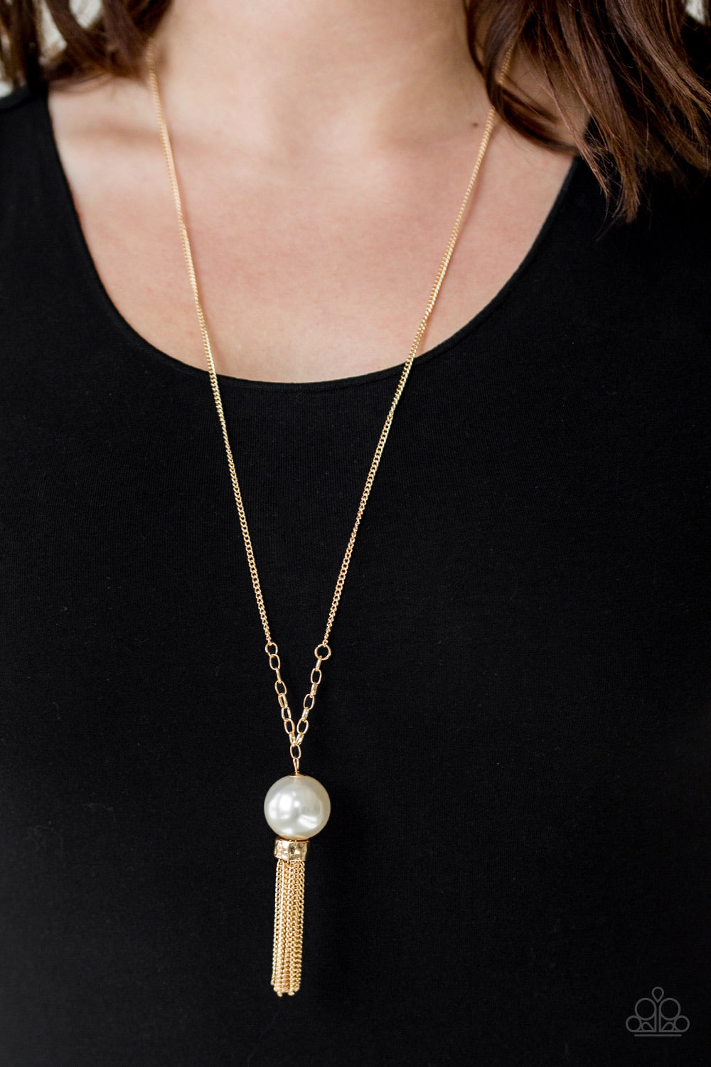 Paparazzi Necklace - Belle Of The BALLROOM - Gold (PZ-1769)