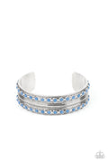 Costa Rica Retreat - Blue Paparazzi Bracelet (PZ-4086)