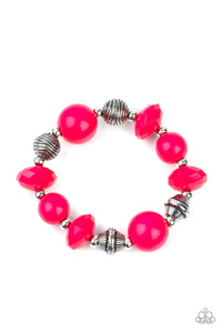 Day Trip Discovery - Pink Paparazzi Bracelet (#2052)