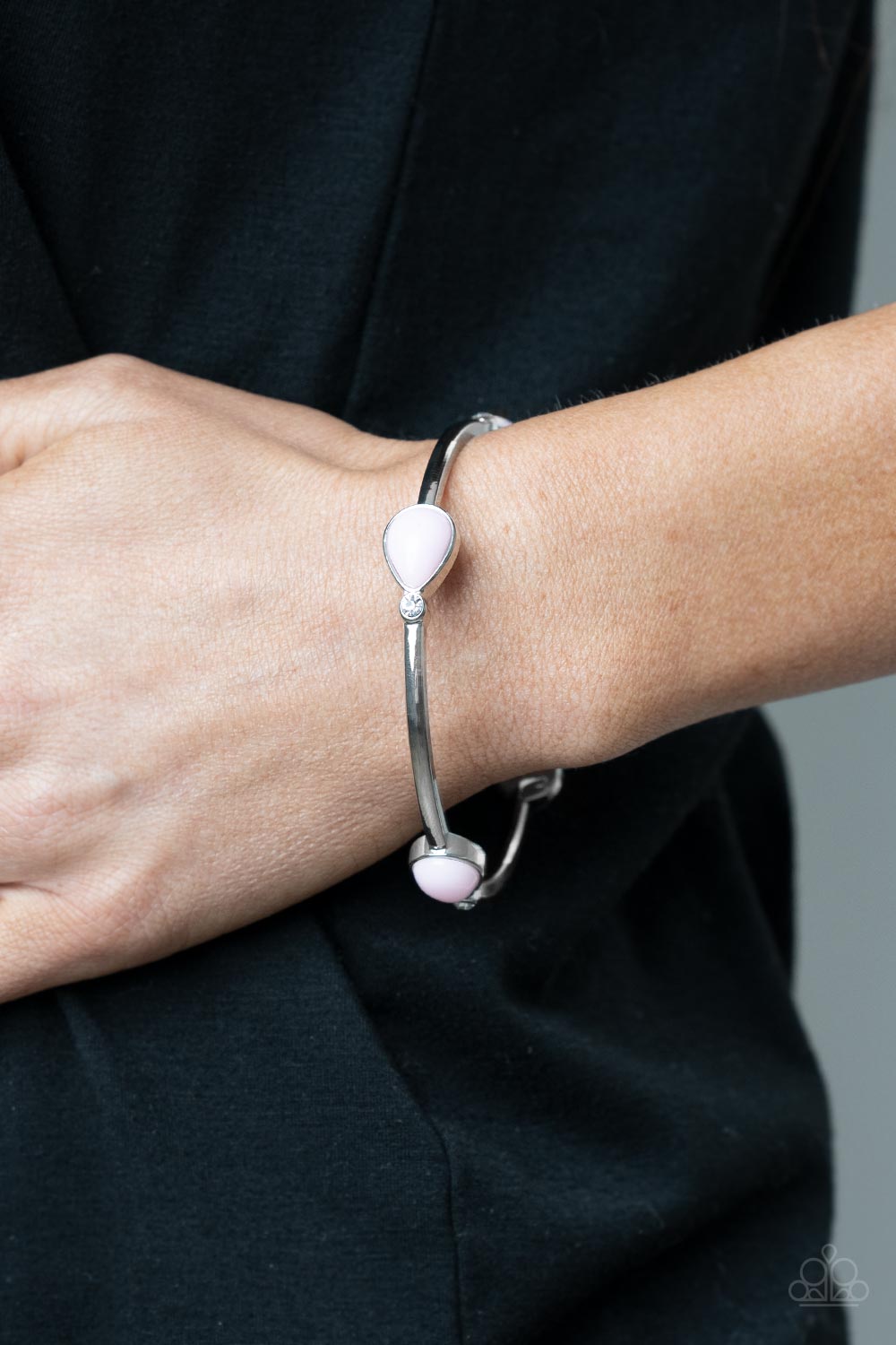 Dewdrop Dancing - Pink Paparazzi Bracelet