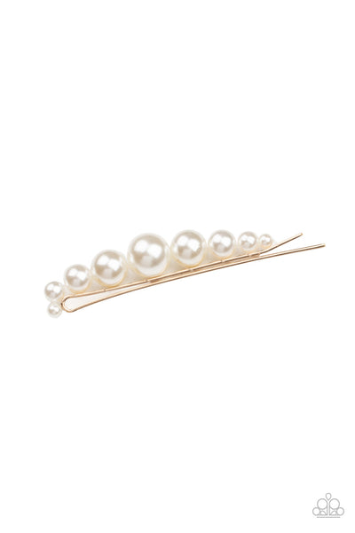 Elegantly Efficient - Gold Hair Accessories