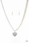 Paparazzi Short Necklace - Forever In My Heart - Yellow (#136)
