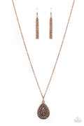 Garden Estate - Copper Paparazzi Necklace
