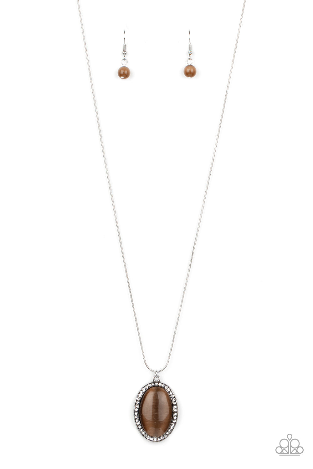 GLISTEN To This - Brown-Paparazzi Necklace (#1551)