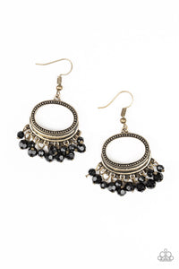 Paparazzi Earrings - Happy Days - Brass (#206)