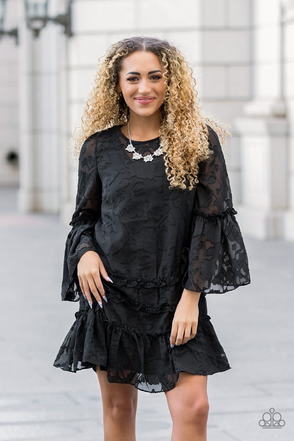HEIRESS of Them All - White Paparazzi Necklace EMP2021 Exclusive
